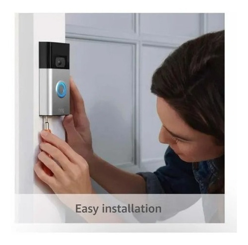 Imagen 5 de 10 de Timbre Ring Video Doorbell 2 Instalación Fácil Batería Wifi