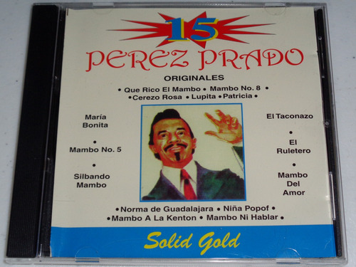 15 Grandes Éxitos De Pérez Prado, Cd 1997 