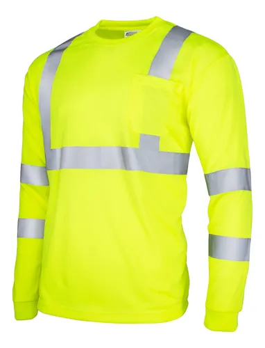 Playera Seguridad Manga Larga