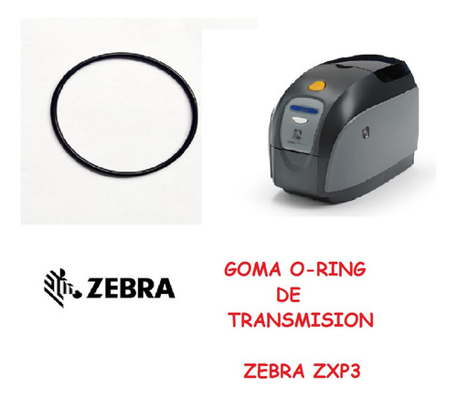 Correa Transmision Goma O-ring  Impresoras Carnet Zebra Zxp3