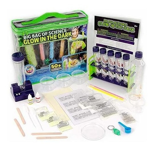 Be Amazing Toys Big Bag Of Science Lab Glow In The Dark...