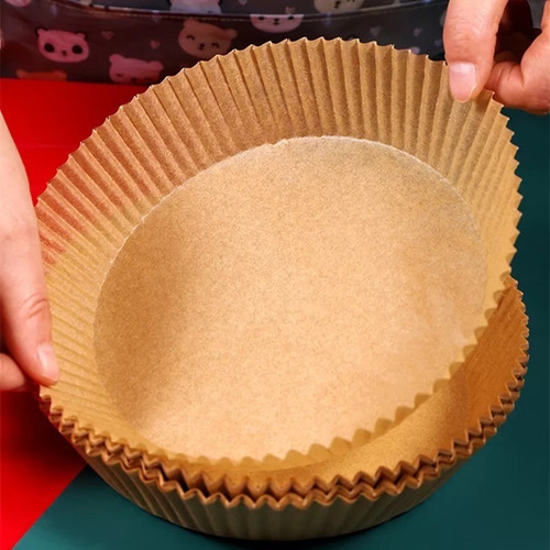 Imagen 2 de 5 de Molde De Papel X 100 Para Air Fryer