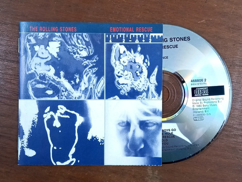 Cd The Rolling Stones - Emotional Rescue (1989) Europa R5