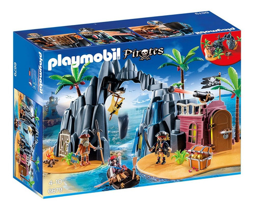 Imagen 1 de 3 de Playmobil Pirate Treasure Island