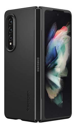 Funda Para Samsung Z Fold 3 Spigen Air Skin Negro