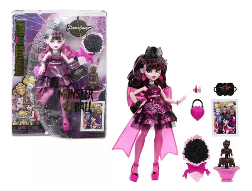 Muñeca Monster High Draculaura Fiesta Baile Fashion Original