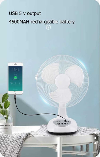 Ventilador Pequeño De Mesa Tienda Chacao