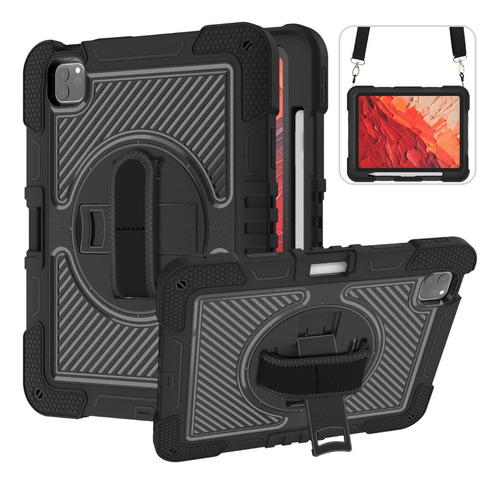 Funda Uso Rudo Para iPad Pro 11 Pulgadas 2024 A2837/a2836