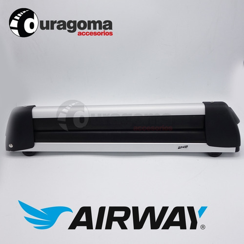 Imagen 6 de 10 de Porta Ski Para 4 Pares Aluminio Antirrobo Para 1 Snowboard
