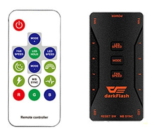 Controlador Para Cooler Fan Rgb Aigo Dr12 Pro