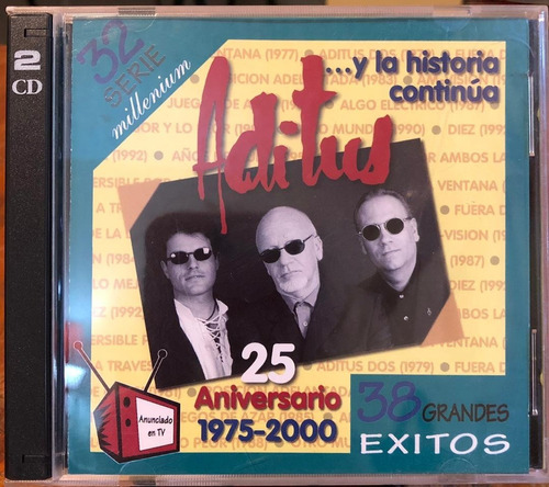 Cd Doble - Aditus  / Y La Historia Continua 25 Aniversario 