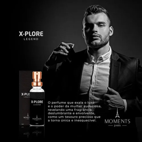 X-plore 15ml Perfume Masculino Amadeirado Fresco Pocket Edp