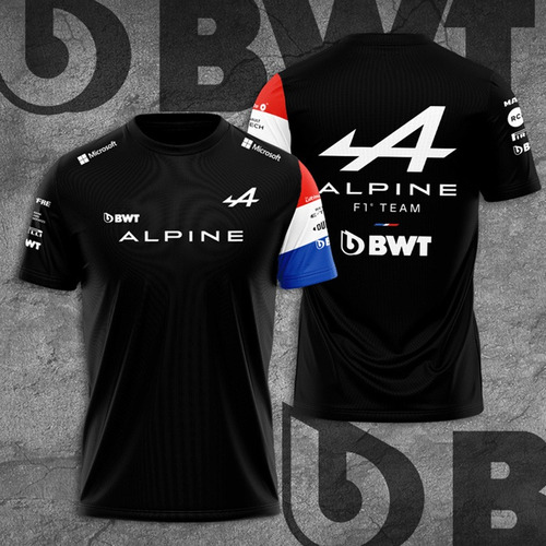 F1 Alpine Tops Spain Alonso Camisetas Para Hombre