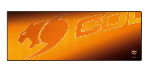 Imagen 1 de 4 de Mouse Pad gamer Cougar Arena de tela y goma xl 300mm x 800mm x 5mm orange