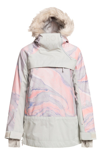 Buzo Anorak Roxy Chloe Kim Overhead 15k Ski Snowboard Mujer