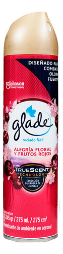 Desodorante Ambiental Glade 275ml Floral Y Frutos Rojos
