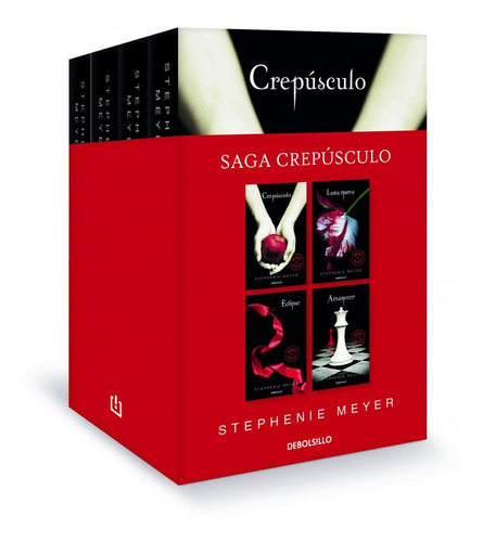 Libro Saga Crepúsculo (edición Pack Con: Crepúsculo | Lun