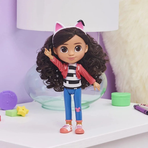 Muñeca Gabby's Dollhouse Casa Gaby Girl 20 Cm Pelo P Peinar