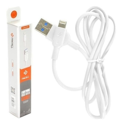 Cable Turbo Lightning Pmcell, Cb11, 1 metro, color blanco