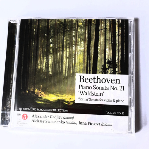 Cd Beethoven  Piano  Sonata Waldstein   Sellado  England