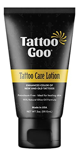 Crema Para Tatuaje  Tattoo Goo Loción Para El Cuidado Poster