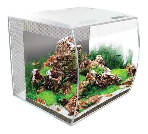 Pecera Acuario Fluval Flex 57 Litros Led White/rgb Premium