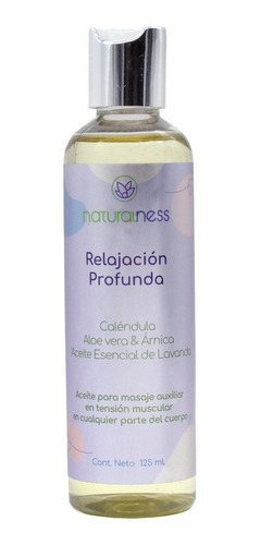 Aceite Para Masaje  Relajacion Profunda -tamaño 125 Ml