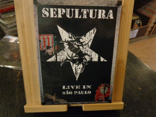 Sepultura Live In Sao Paulo 2 Dvd Heavy Metal