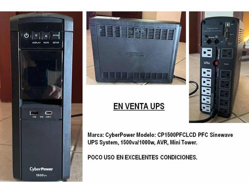Ups - Protector 1000w Cyberpower