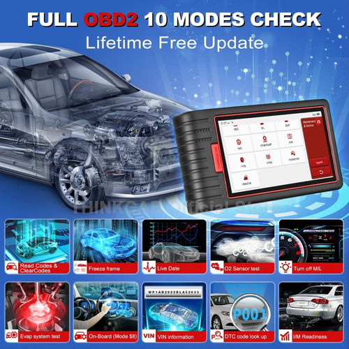 Scanner Automotriz Thinkscan Max 2 Dpf Immo Bi-direccional