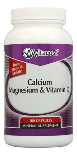 Vitacost Calcio Magnesio Y Vitamina D -- 180 Capsulas