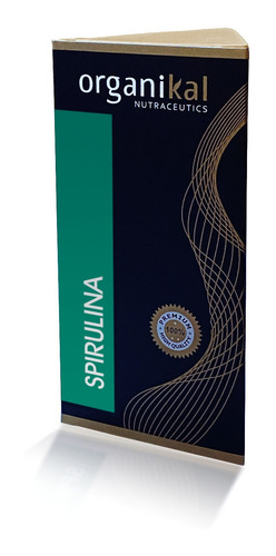 Pack X2 Organikal Spirulina En Capsulas Micro Alga Vit B12