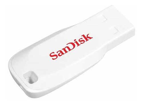 Pendrive Sandisk Cruzer Blade 16gb Usb-a 2.0 Blanco