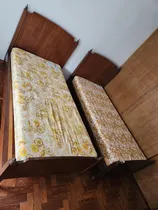 Comprar Juego 2 Camas Y 2 Mesas De Luz Más 2 Colchones