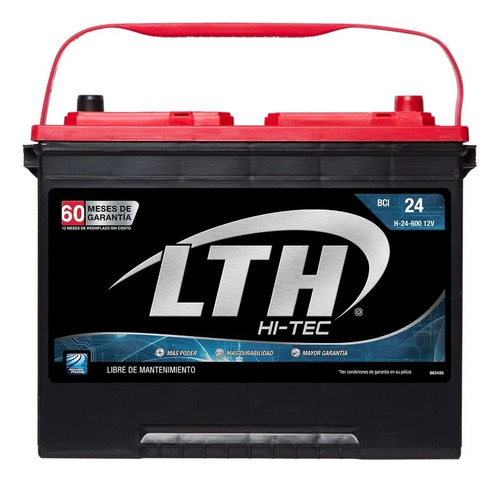 Batería Lth Hi-tec Modelo: H-24-600
