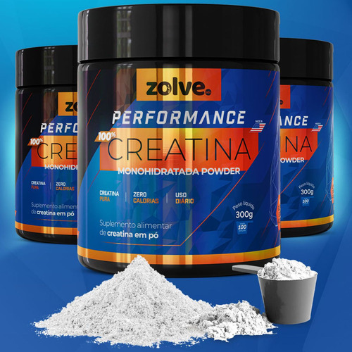 Kit1 Pote Creatina Performance + Colágeno Tipo Ii Mastigável