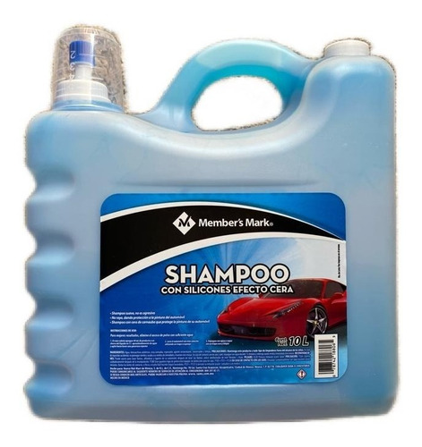 Shampoo Para Autos Member's Mark Efecto Cera De 10 Litros