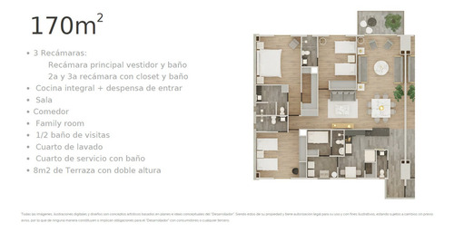 Imagen 10 de 14 de Venta Departamento Uptown Interlomas