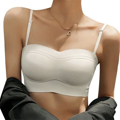 Sujetador Push Up, Lencería, Sujetador Invisible, Bralette S