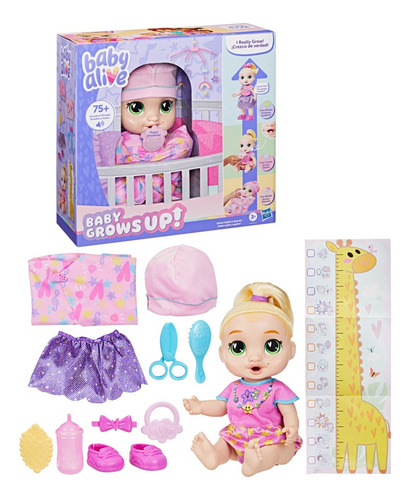 Baby Alive Baby Crece, Lala Googoo, Muñeca Interactiva