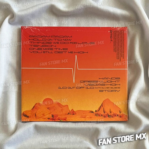 Kylie Minogue Tension Cd + Art Print Firmado