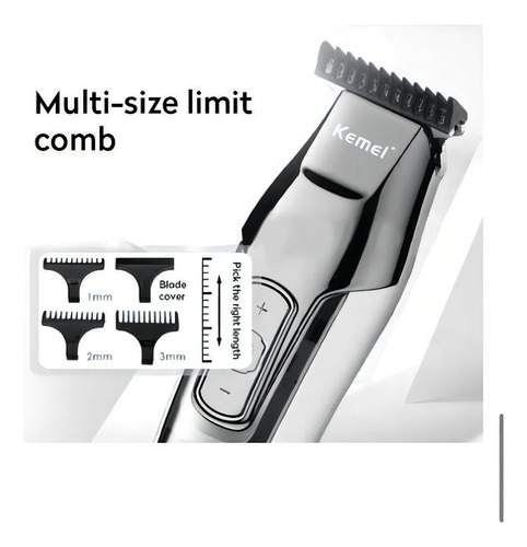 Máquina De Cortar Cabelo Multifuncional Kemei 5027 100v/240v