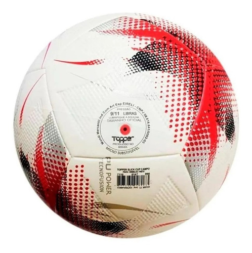 Imagem 2 de 2 de Bola De Futebol De Campo Oficial Topper Slick Cup - 2021