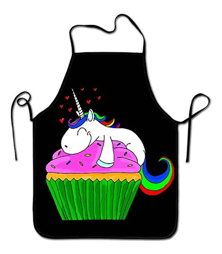 Lilys Rossne Delantales Para Mujeres Unicornio Cupcake Cute