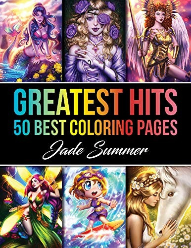 Greatest Hits An Adult Coloring Book With 50 Popular Colorin