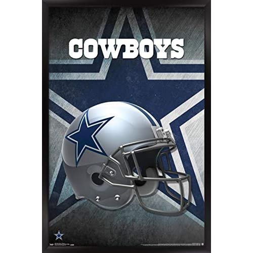 Póster De Pared Del Casco De Dallas Cowboys De Nfl, 14...