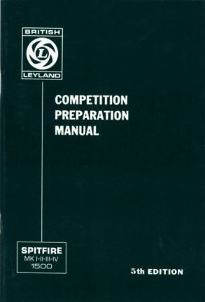 Triumph Owners' Handbook: Spitfire Competition Preparation M