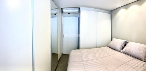 Imagem 11 de 15 de Apto 1dorm Mobiliado Ao Lado Do Shooping | 5min Do Metro Localizado No Panamby, Bairro Nobre De São - Mi130693
