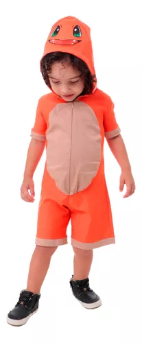 Fantasia Pokémon Pikachu Nova  Roupa Infantil para Menino Quimera