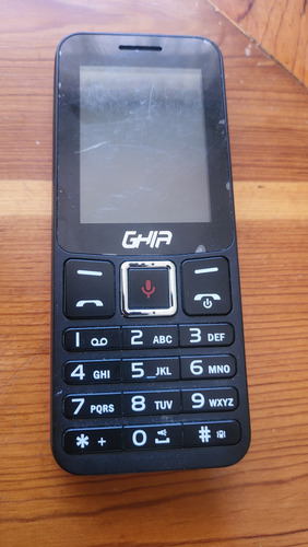 Celular Ghia, Sin Pila, Funciona Perfecto Rojo (Usado)